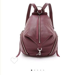 NWT Rebecca Minkoff Julian Backpack in Port Color